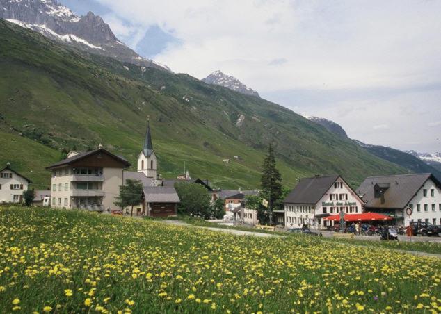 Hotel Des Alpes Realp Exteriér fotografie